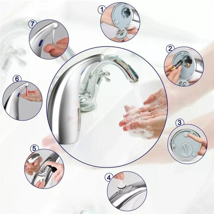 Noten-freier Teller-Seifenspender des Küchen-Edelstahl-300ml